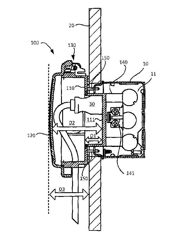 A single figure which represents the drawing illustrating the invention.